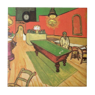 Vincent Van Gogh - The Night Cafe In Arles Tile