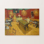 Vincent van Gogh - The Night Cafe Jigsaw Puzzle<br><div class="desc">The Night Cafe - Vincent van Gogh,  1888</div>