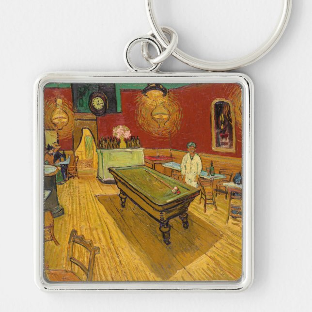 Vincent van Gogh - The Night Cafe Key Ring (Front)