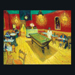 Vincent Van Gogh The Night Cafe (Le café de nuit) Poster<br><div class="desc">Vincent Van Gogh The Night Cafe (Le café de nuit) Fine Art</div>