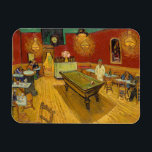 Vincent van Gogh - The Night Cafe Magnet<br><div class="desc">The Night Cafe - Vincent van Gogh,  1888</div>