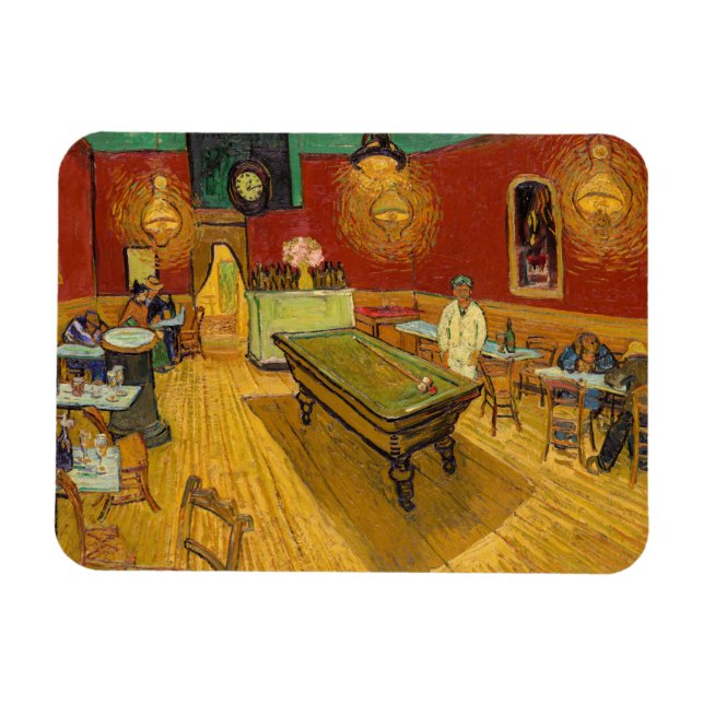 Vincent van Gogh - The Night Cafe Magnet (Horizontal)