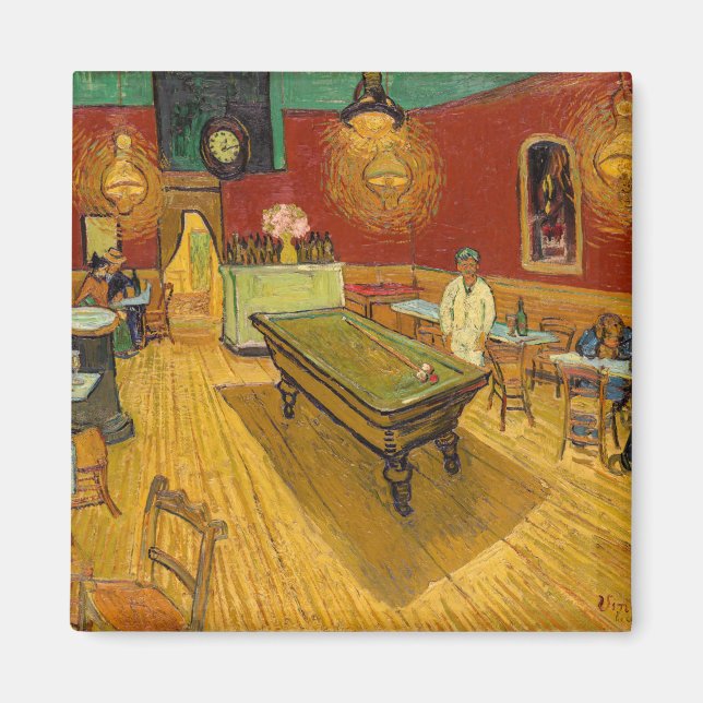 Vincent van Gogh - The Night Cafe Magnet (Front)