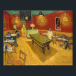 Vincent van Gogh - The Night Cafe Photo Print<br><div class="desc">The Night Cafe - Vincent van Gogh,  1888</div>