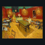 Vincent van Gogh - The Night Cafe Poster<br><div class="desc">The Night Cafe - Vincent van Gogh,  1888</div>