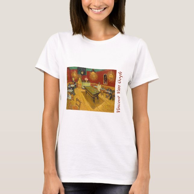 Vincent van Gogh - The Night Cafe T-Shirt (Front)
