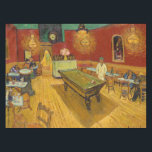 Vincent van Gogh - The Night Cafe Tablecloth<br><div class="desc">The Night Cafe - Vincent van Gogh,  1888</div>
