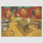 Vincent van Gogh - The Night Cafe Tissue Paper<br><div class="desc">The Night Cafe - Vincent van Gogh,  1888</div>