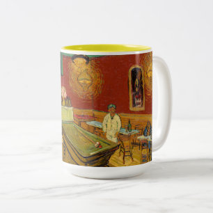 Vincent van Gogh - The Night Cafe Two-Tone Coffee Mug