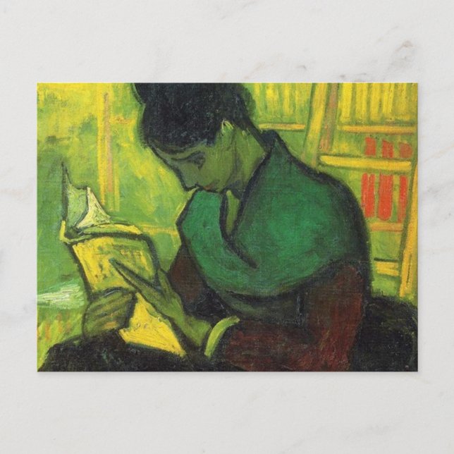 Vincent Van Gogh The Novel Reader 1888 Postcard (Front)