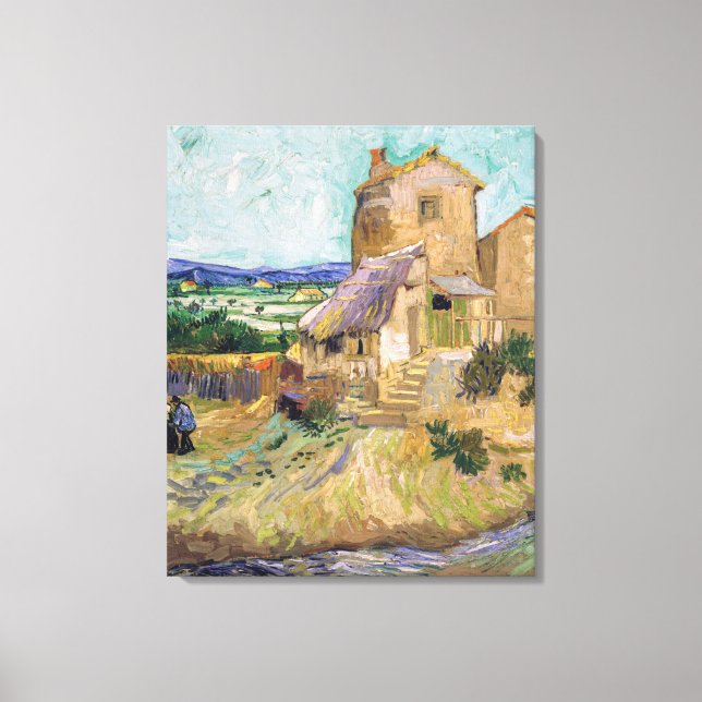 Vincent van Gogh - The Old Mill Canvas Print (Front)