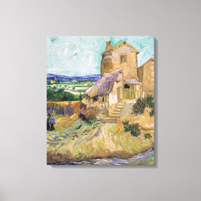 Vincent van Gogh - The Old Mill Canvas Print (Front)