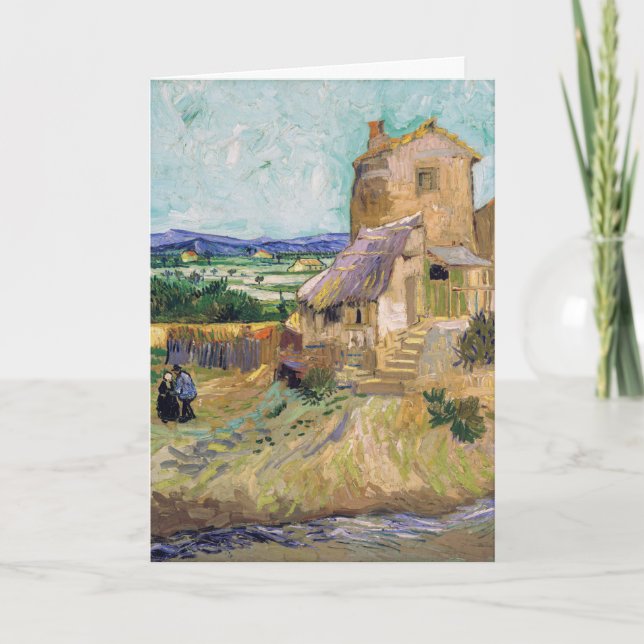 Vincent van Gogh - The Old Mill Card (Front)