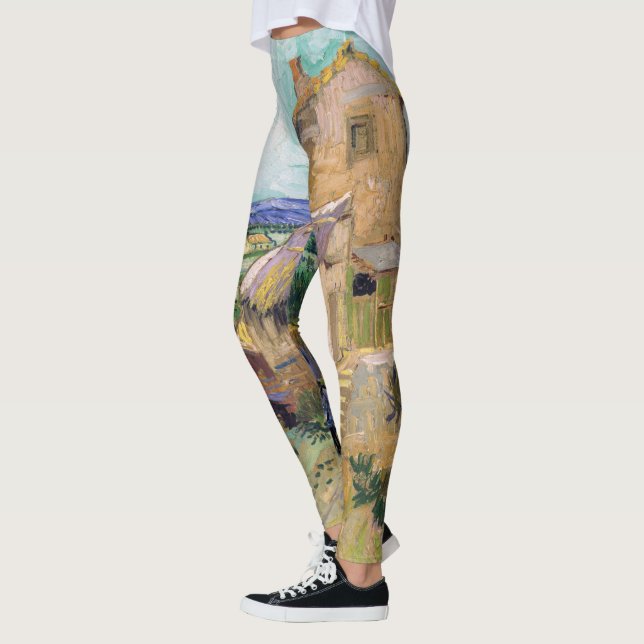 Vincent van Gogh - The Old Mill Leggings (Left)