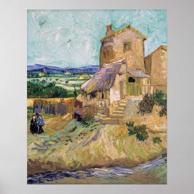 Vincent van Gogh - The Old Mill Poster (Front)