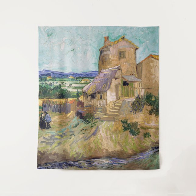Vincent van Gogh - The Old Mill Tapestry (Front)