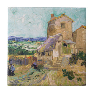 Vincent van Gogh - The Old Mill Tile