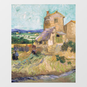 Vincent van Gogh - The Old Mill Window Cling