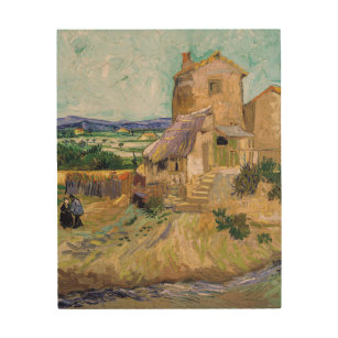 Vincent van Gogh - The Old Mill Wood Wall Art