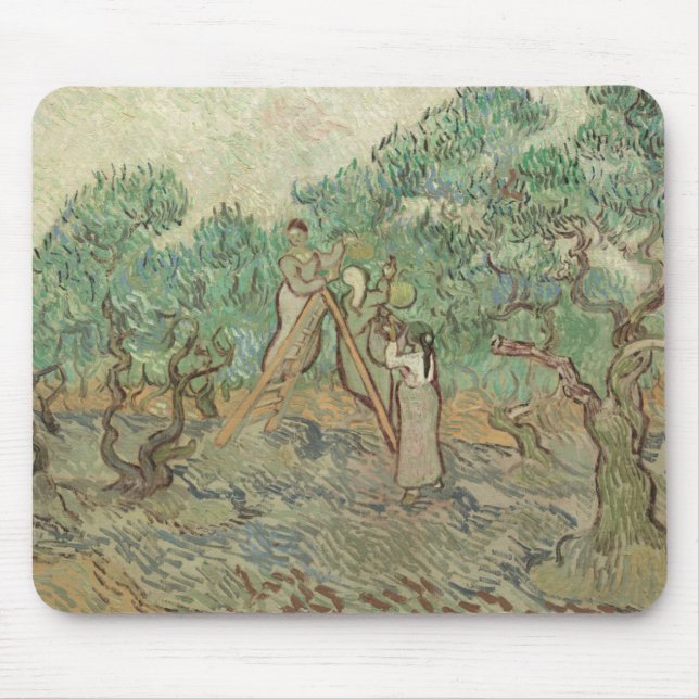 Vincent Van Gogh | The Olive Orchard Mouse Mat (Front)
