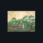 Vincent van Gogh | The Olive Pickers, Saint-Remy Canvas Print<br><div class="desc">Image:83715  The Olive Pickers,  Saint-Remy,  1889 (oil on canvas). Gogh,  Vincent van (1853-90). Private Collection,  Peter Willi.  Art,  Fine Art.</div>