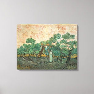 Vincent van Gogh   The Olive Pickers, Saint-Remy Canvas Print