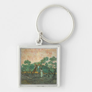 Vincent van Gogh The Olive Pickers, Saint-Remy Key Ring
