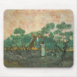 Vincent van Gogh   The Olive Pickers, Saint-Remy Mouse Mat