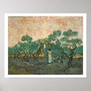 Vincent van Gogh   The Olive Pickers, Saint-Remy Poster