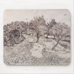 Vincent van Gogh   The Olive Trees Mouse Mat