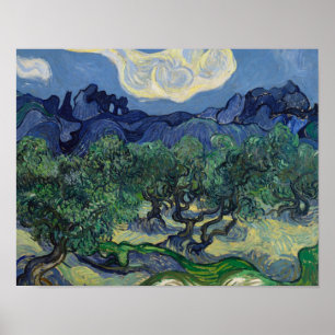 Vincent van Gogh - The Olive Trees Poster