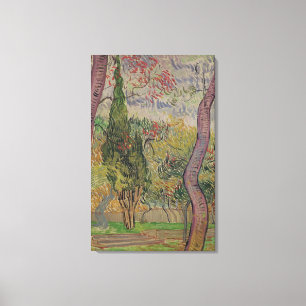 Vincent van Gogh The Park at the Saint-Paul Canvas Print