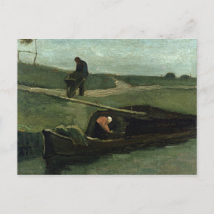 Vincent van Gogh   The Peat Boat, 1883 Postcard
