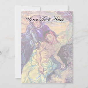 Vincent Van Gogh - The Pieta - Jesus & Virgin Mary