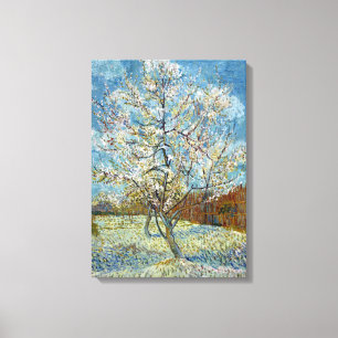 Vincent van Gogh The Pink Peach Tree Canvas Print