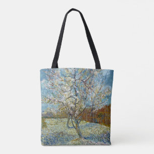 Vincent van Gogh The Pink Peach Tree Tote Bag