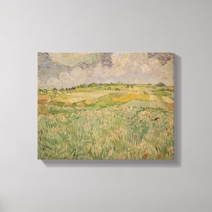 Vincent van Gogh The Plain at Auvers, 1890 Canvas Print