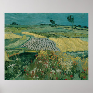 Vincent van Gogh - The Plain of Auvers Poster