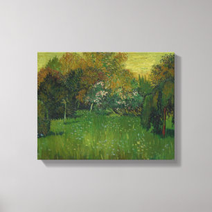 Vincent van Gogh - The Poet's Garden Canvas Print