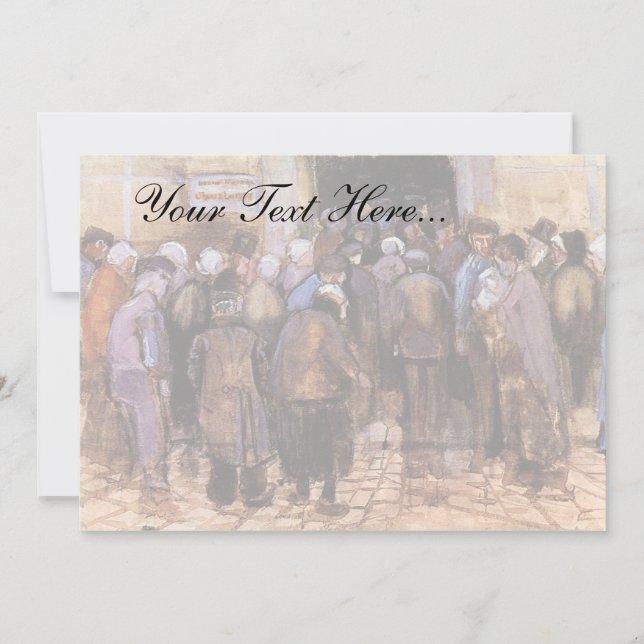 Vincent Van Gogh - The Poor And Money - Fine Art (Front)