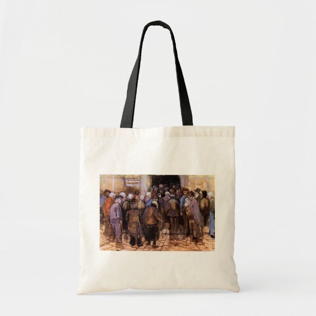 Vincent Van Gogh - The Poor And Money - Fine Art Tote Bag (Front)