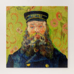 Vincent Van Gogh The Postman Joseph Roulin Jigsaw Puzzle<br><div class="desc">Vincent Van Gogh The Postman Joseph Roulin Vintage Fine Art Jigsaw Puzzle.</div>