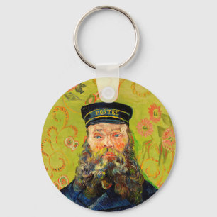 Vincent Van Gogh The Postman Joseph Roulin Key Ring