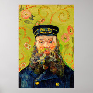 Vincent Van Gogh The Postman Joseph Roulin Poster