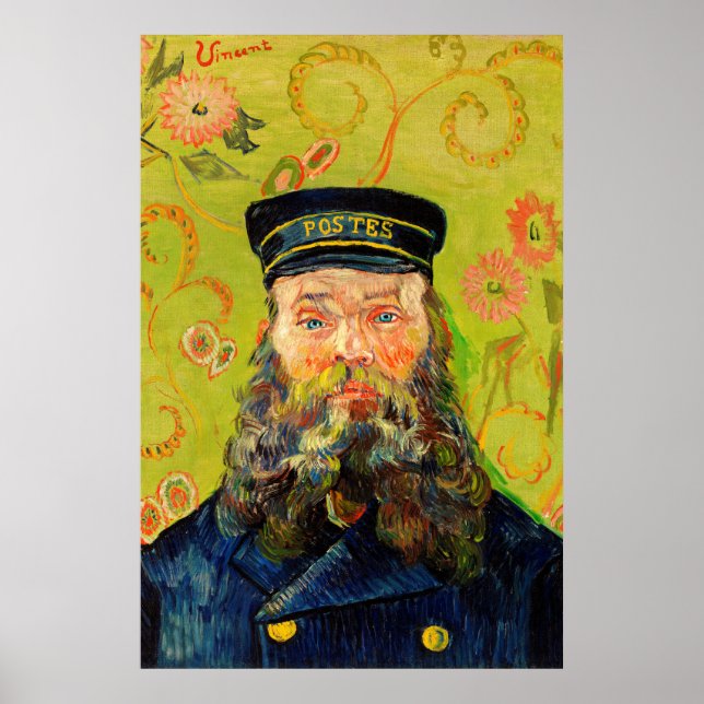 Vincent Van Gogh The Postman Joseph Roulin Poster (Front)