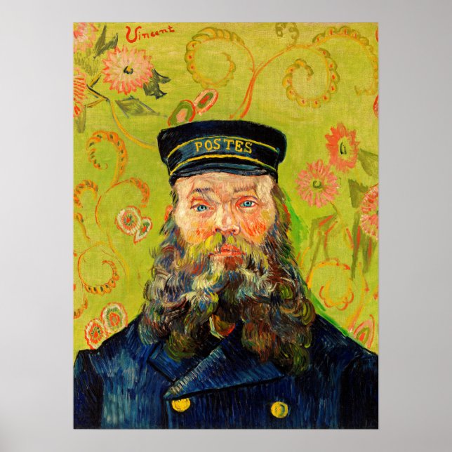 Vincent Van Gogh The Postman Joseph Roulin Poster (Front)