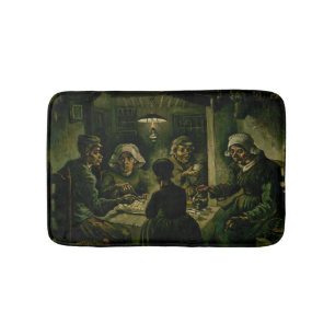 Vincent van Gogh - The Potato Eaters Bath Mat