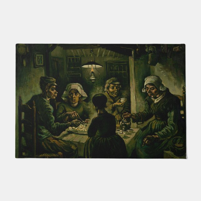 Vincent van Gogh - The Potato Eaters Doormat (Front)
