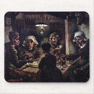 Vincent Van Gogh - The Potato Eaters Fine Art Mouse Mat