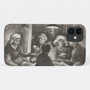 Vincent Van Gogh The Potato Eaters lithograph iPhone 11 Case